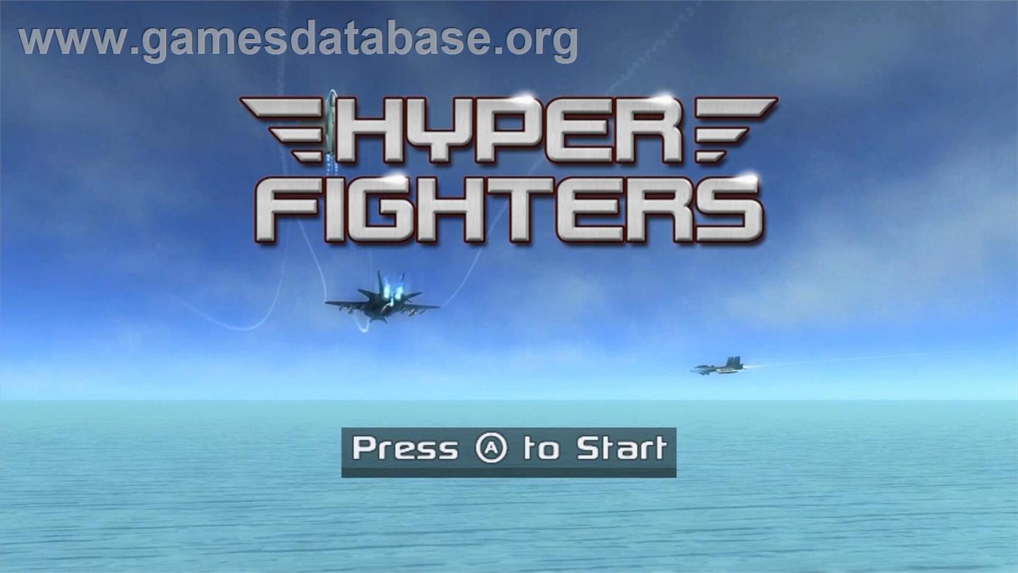 Hyper Fighters - Nintendo Wii - Artwork - Title Screen