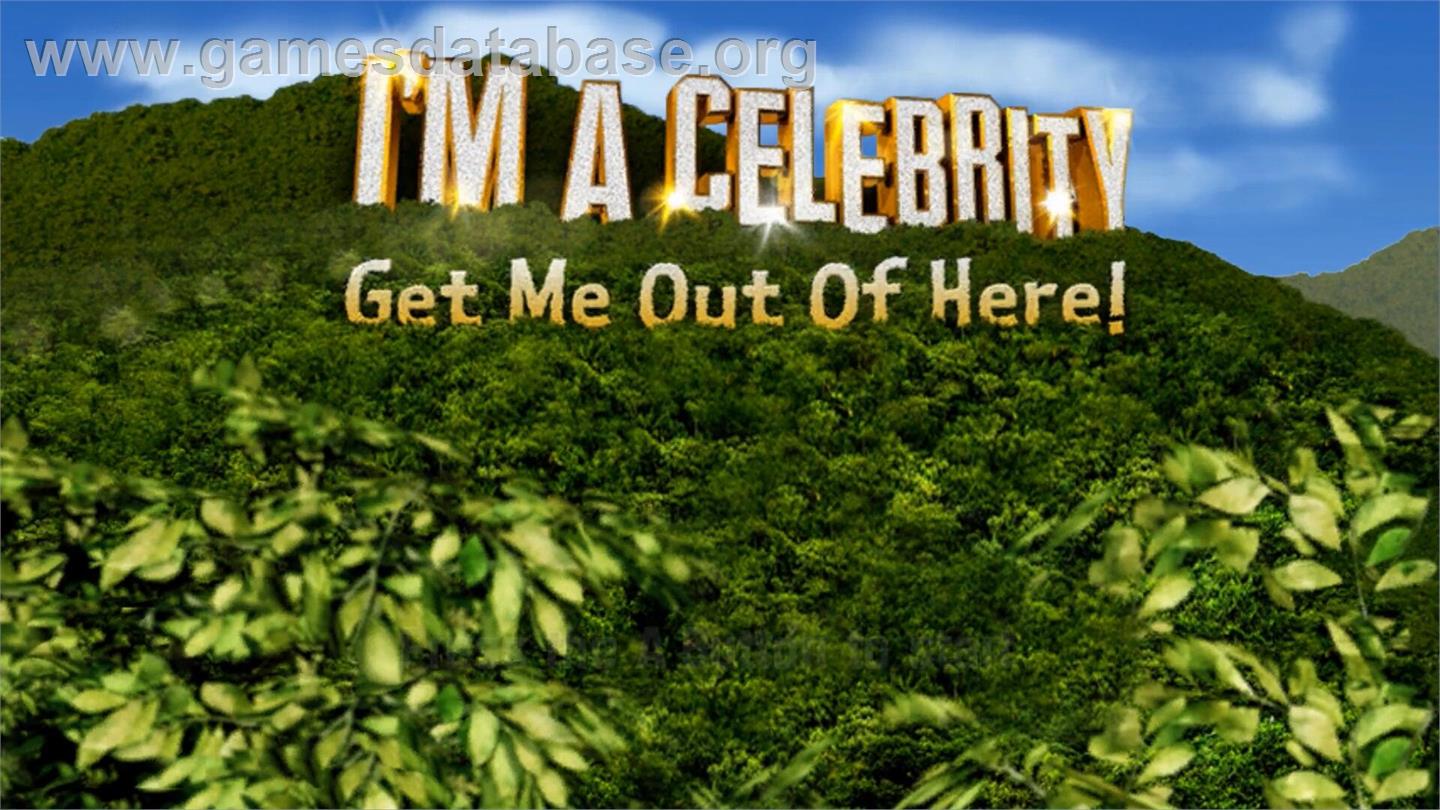 I'm A Celebrity... Get Me Out of Here! - Nintendo Wii - Artwork - Title Screen