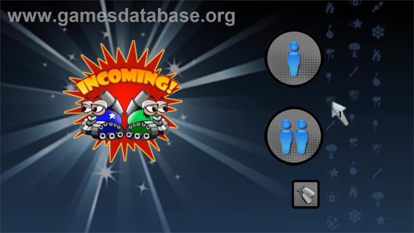 Incoming! - Nintendo Wii - Artwork - Title Screen