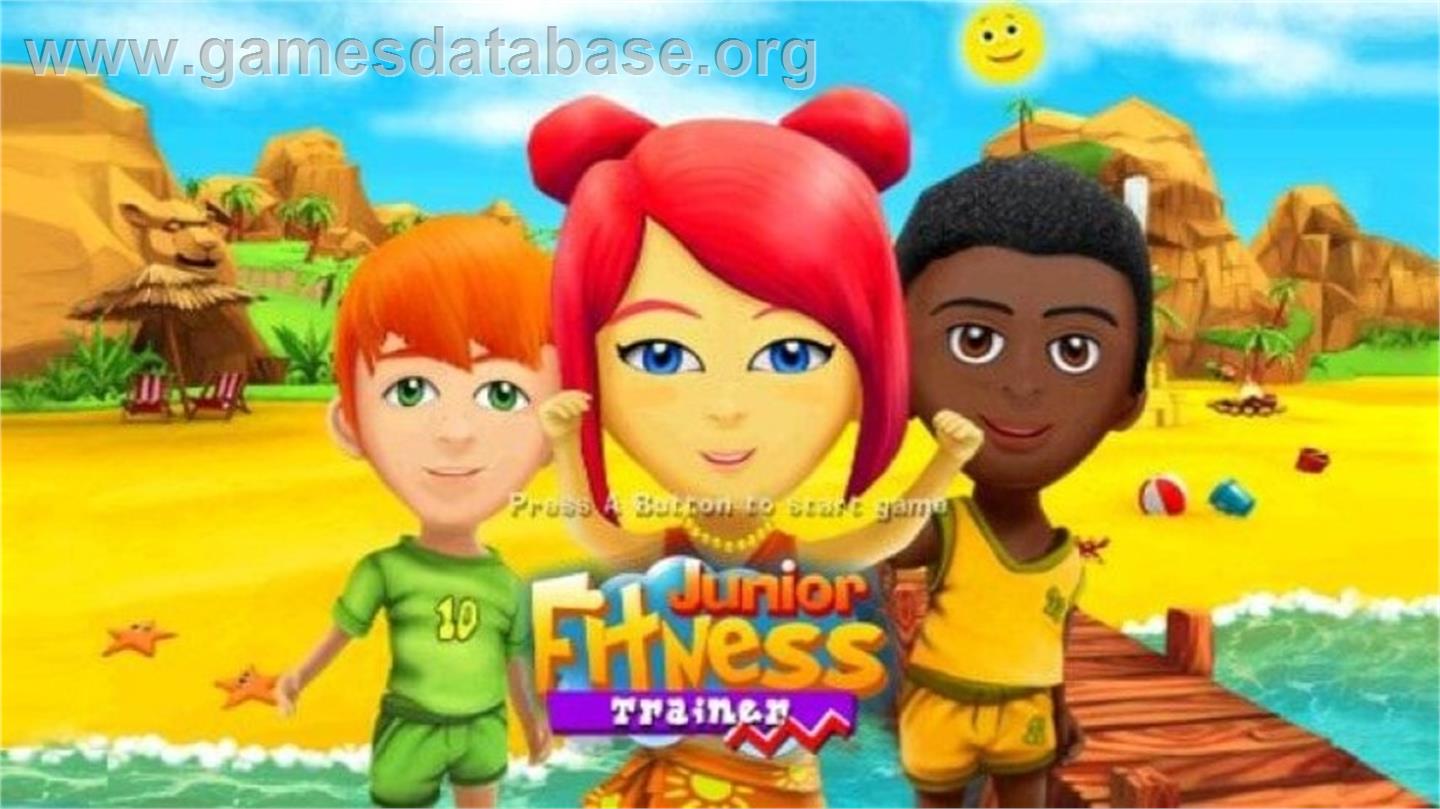 Junior Fitness Trainer - Nintendo Wii - Artwork - Title Screen