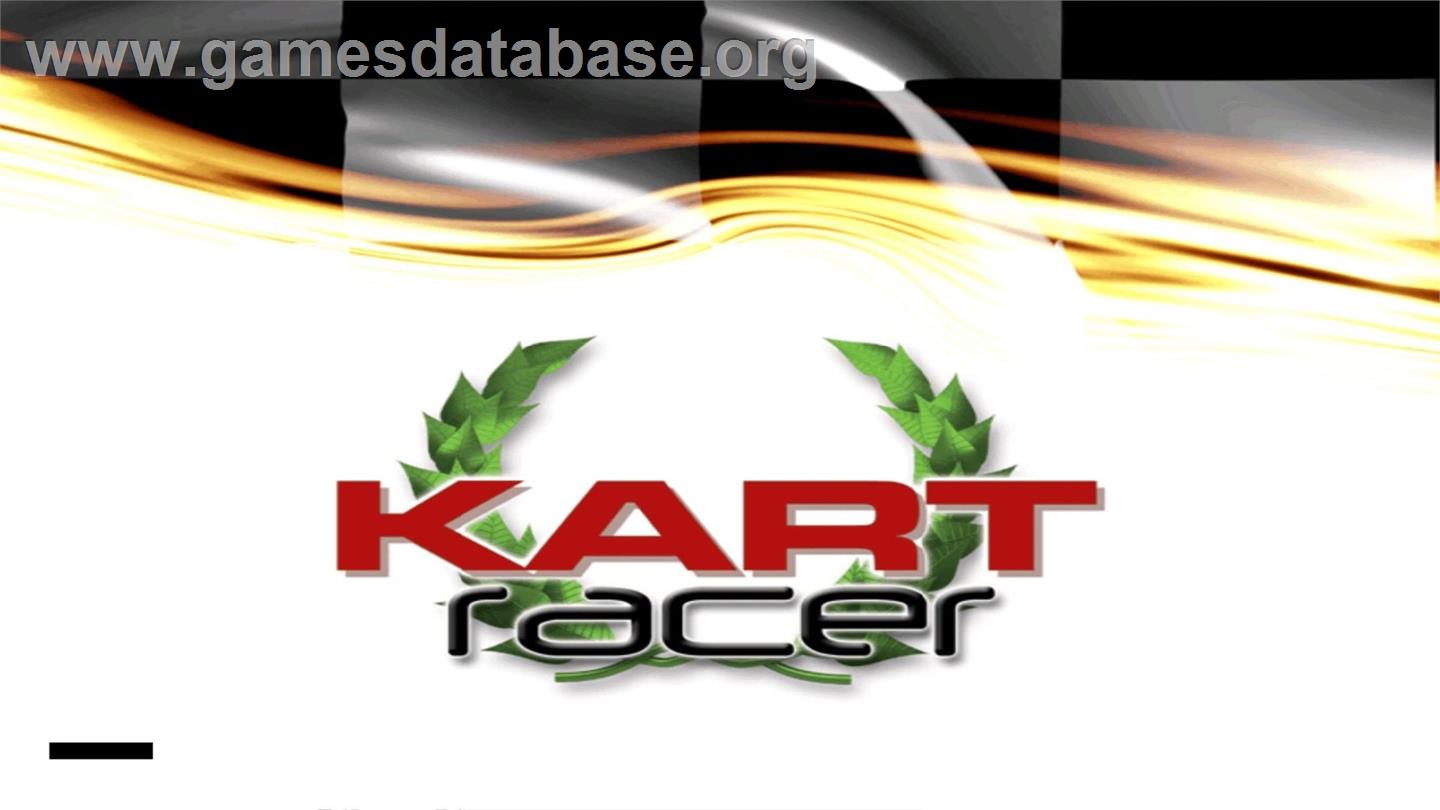Kart Racer - Nintendo Wii - Artwork - Title Screen