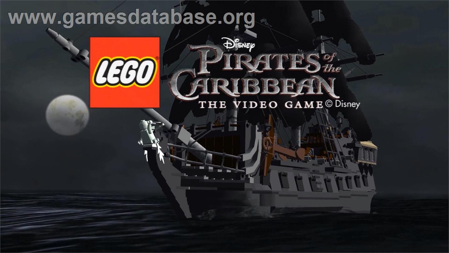 Lego Pirates Des Caraïbes - Le Jeu Vidéo - Nintendo Wii - Artwork - Title Screen