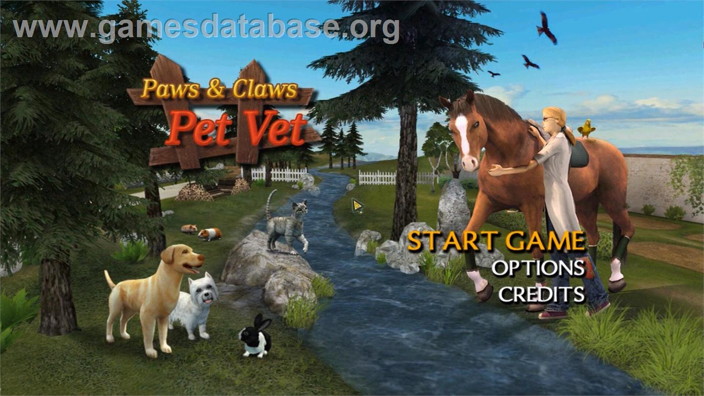Ma Clinique Vétérinaire - Nintendo Wii - Artwork - Title Screen