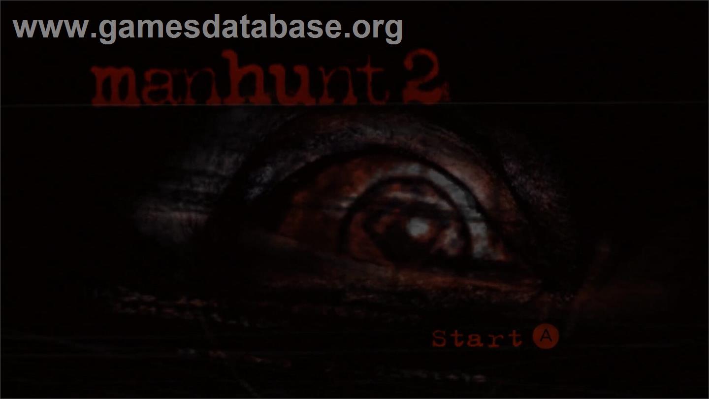 Manhunt 2 - Nintendo Wii - Artwork - Title Screen