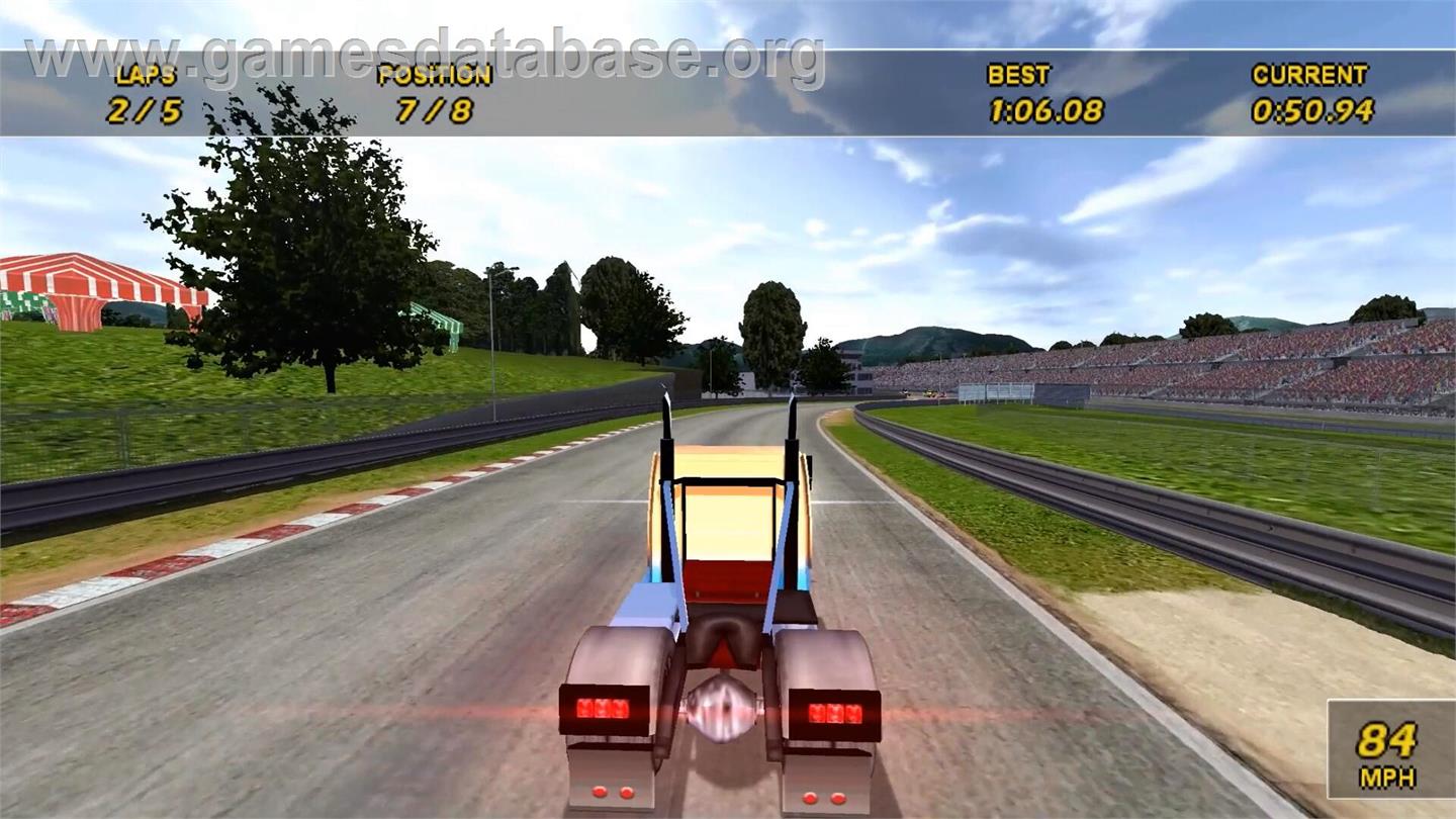 Maximum Racing - Super Truck Racer - Nintendo Wii - Artwork - Title Screen