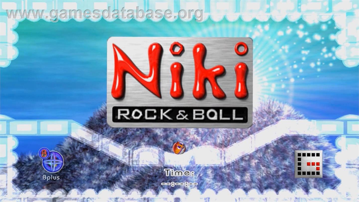 Niki Rock And Ball - Nintendo Wii - Artwork - Title Screen