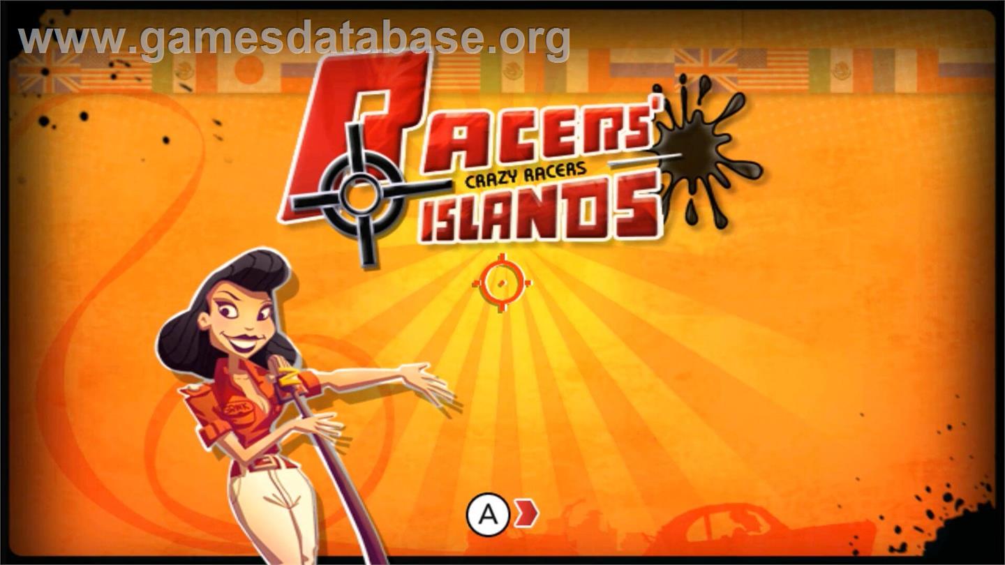 Racers' Islands - Crazy Racers - Nintendo Wii - Artwork - Title Screen