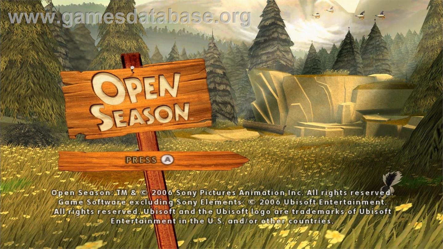Rebelles De La Forêt, Les - Nintendo Wii - Artwork - Title Screen