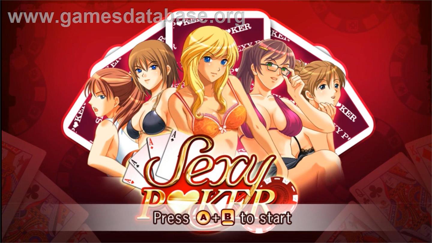 Sexy Poker - Nintendo Wii - Artwork - Title Screen