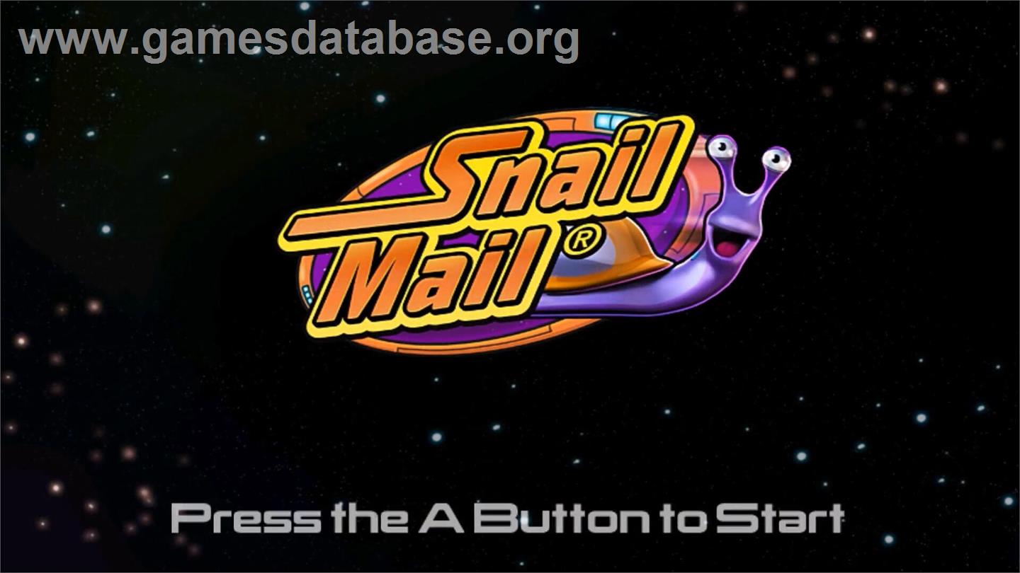 Snail Mail - Nintendo Wii - Artwork - Title Screen