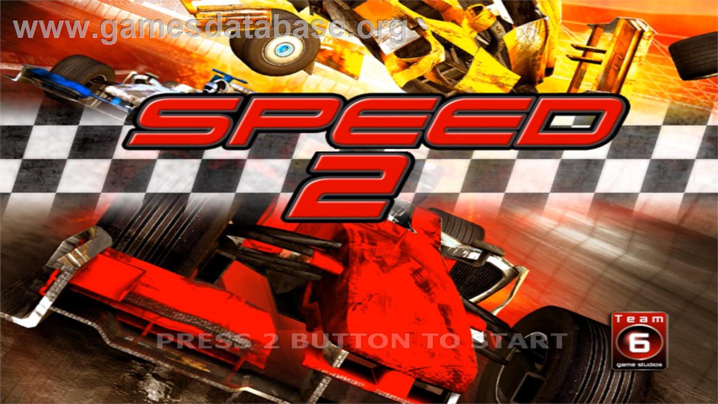 Speed 2 - Nintendo Wii - Artwork - Title Screen