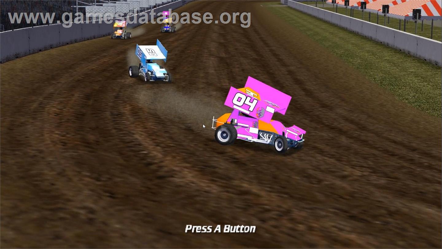 Sprint Cars - Nintendo Wii - Artwork - Title Screen