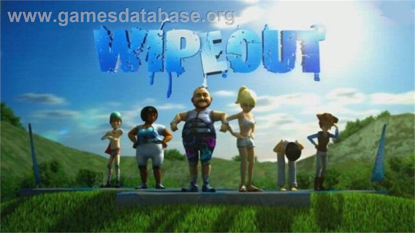 Wipeout - The Game - Nintendo Wii - Artwork - Title Screen