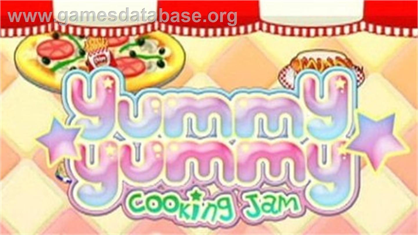 Yummy Yummy Cooking Jam - Nintendo Wii - Artwork - Title Screen