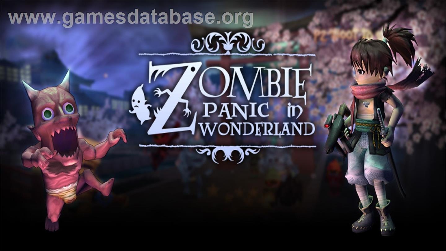 Zombie Panic In Wonderland - Nintendo Wii - Artwork - Title Screen