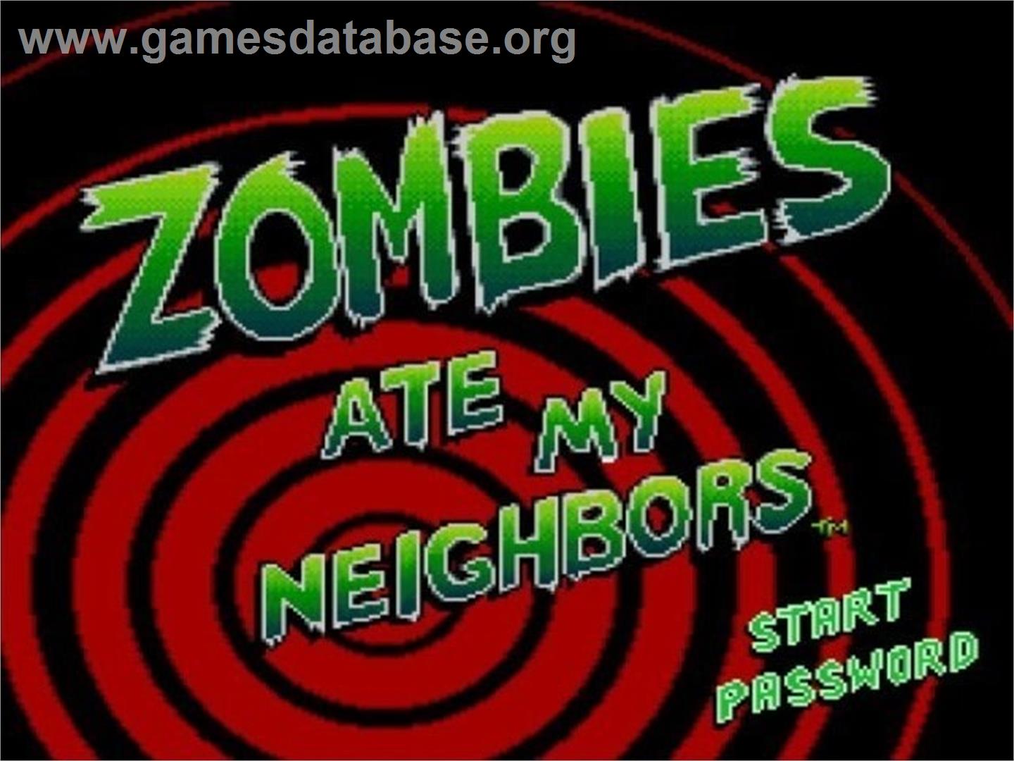 Zombies!!! - Nintendo Wii - Artwork - Title Screen