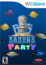 Box cover for Big Kahuna Party on the Nintendo WiiWare.