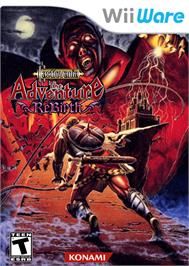 Box cover for Castlevania - The Adventure ReBirth on the Nintendo WiiWare.