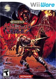 Box cover for Castlevania - The Adventure ReBirth on the Nintendo WiiWare.