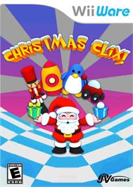 Box cover for Christmas Clix on the Nintendo WiiWare.