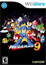 Box cover for Mega Man 9 on the Nintendo WiiWare.