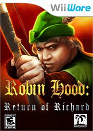 Box cover for Robin Hood - The Return of Richard on the Nintendo WiiWare.