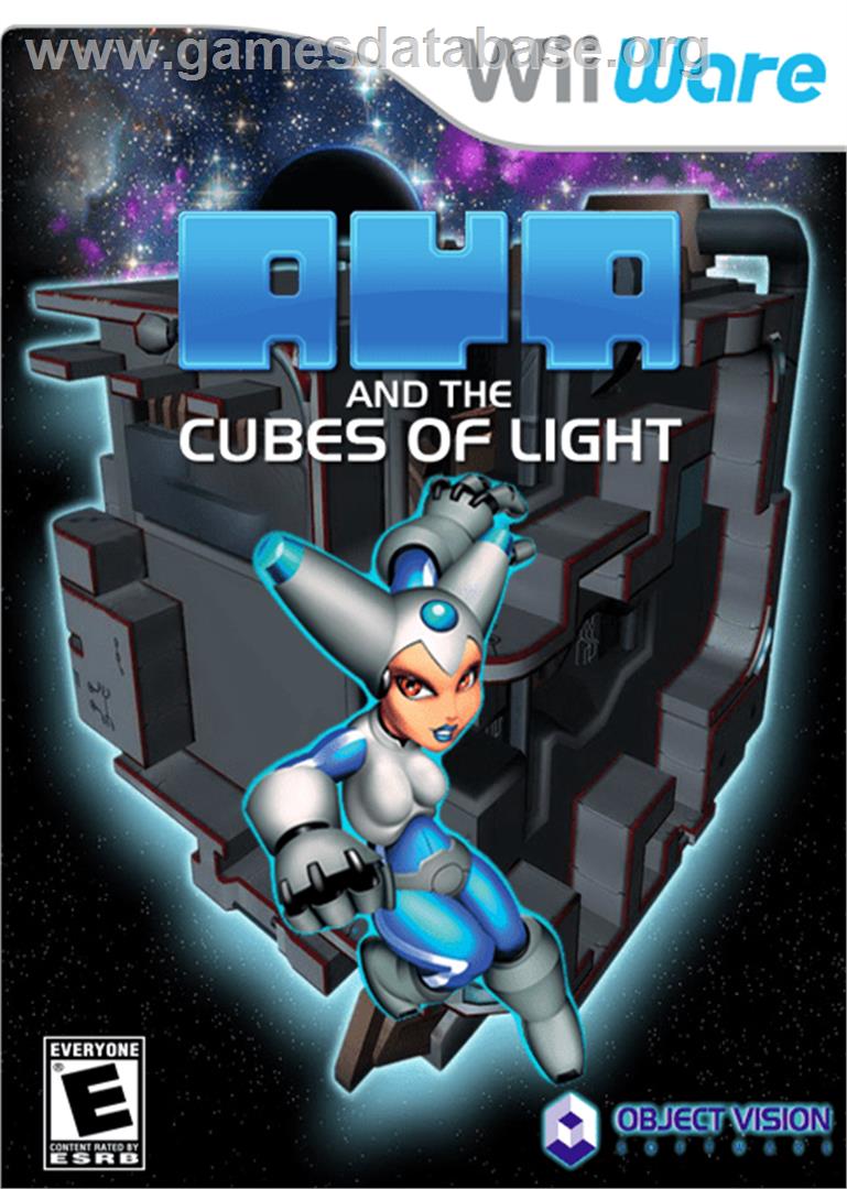 Aya and the Cubes of Light - Nintendo WiiWare - Artwork - Box