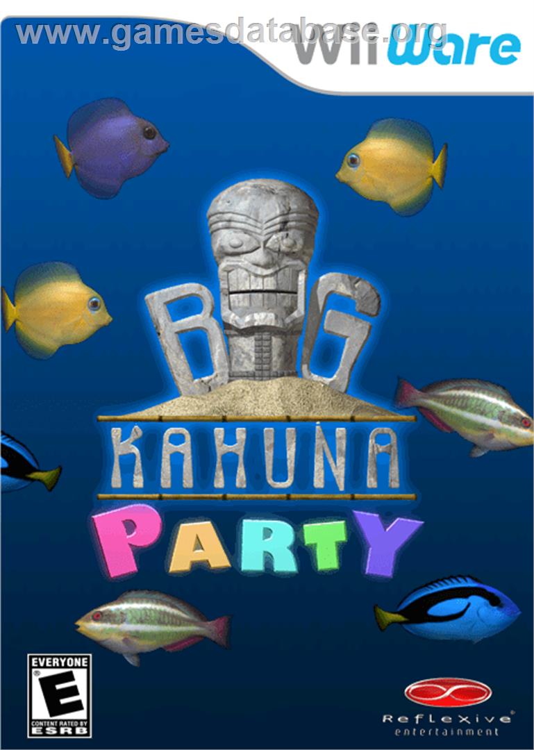 Big Kahuna Party - Nintendo WiiWare - Artwork - Box