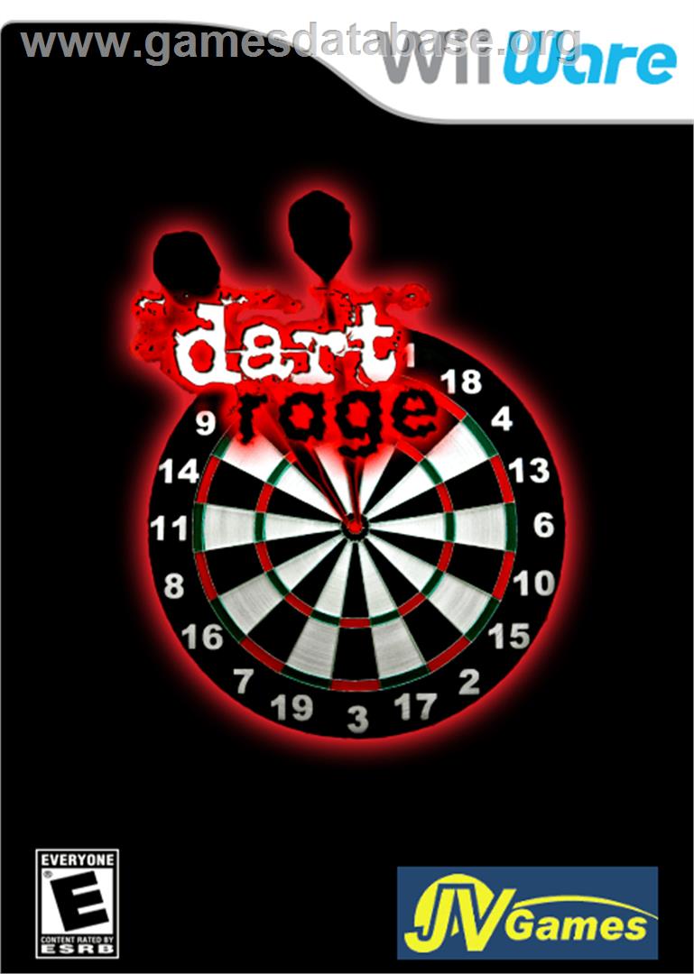 Dart Rage - Nintendo WiiWare - Artwork - Box