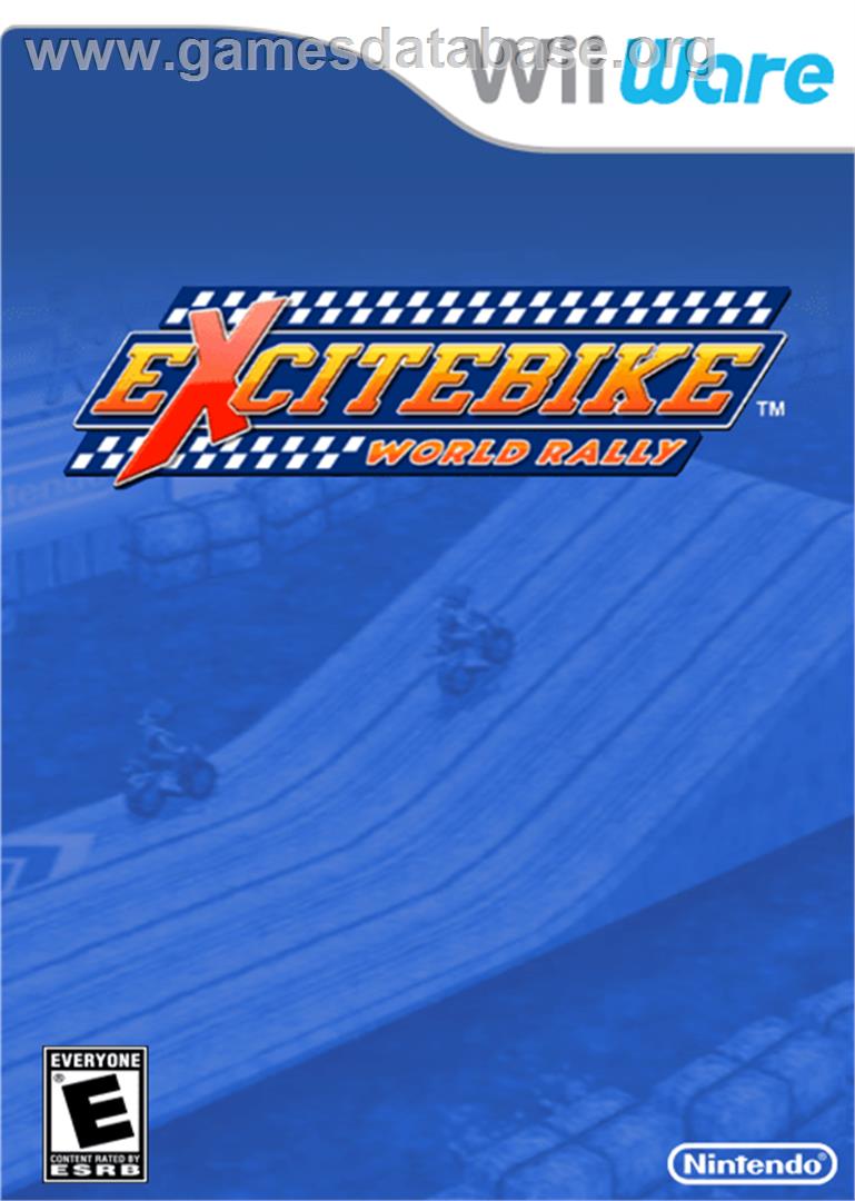 Excitebike - World Rally - Nintendo WiiWare - Artwork - Box