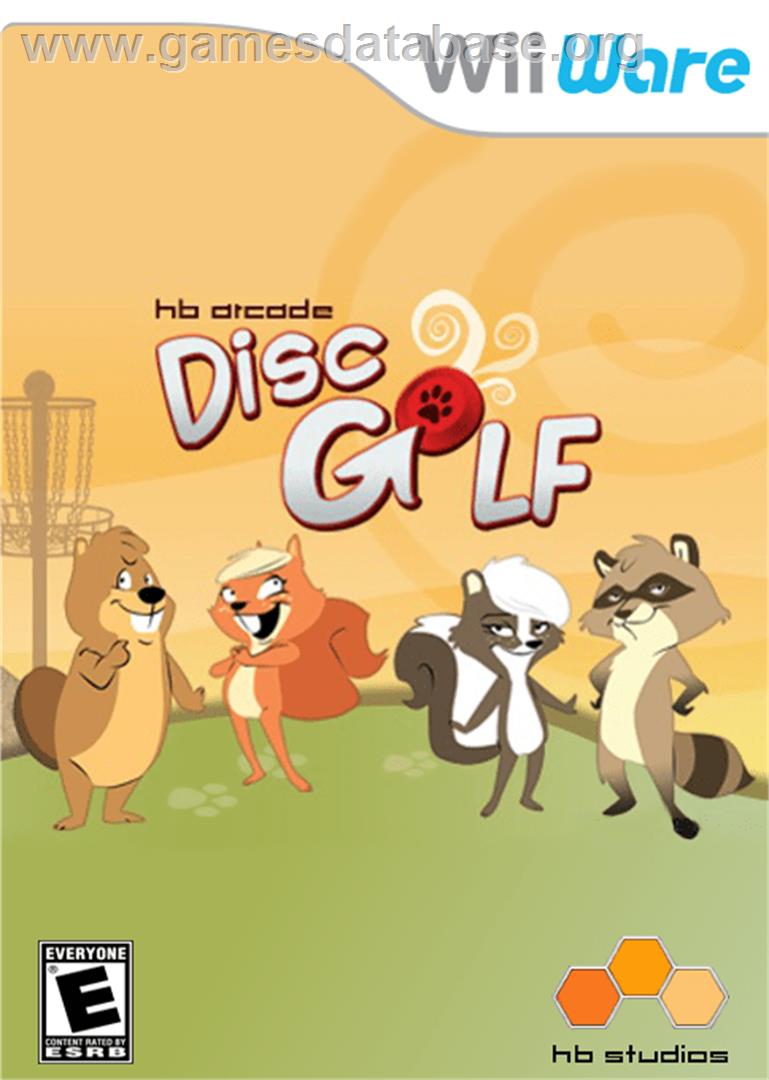 HB Arcade Disc Golf - Nintendo WiiWare - Artwork - Box