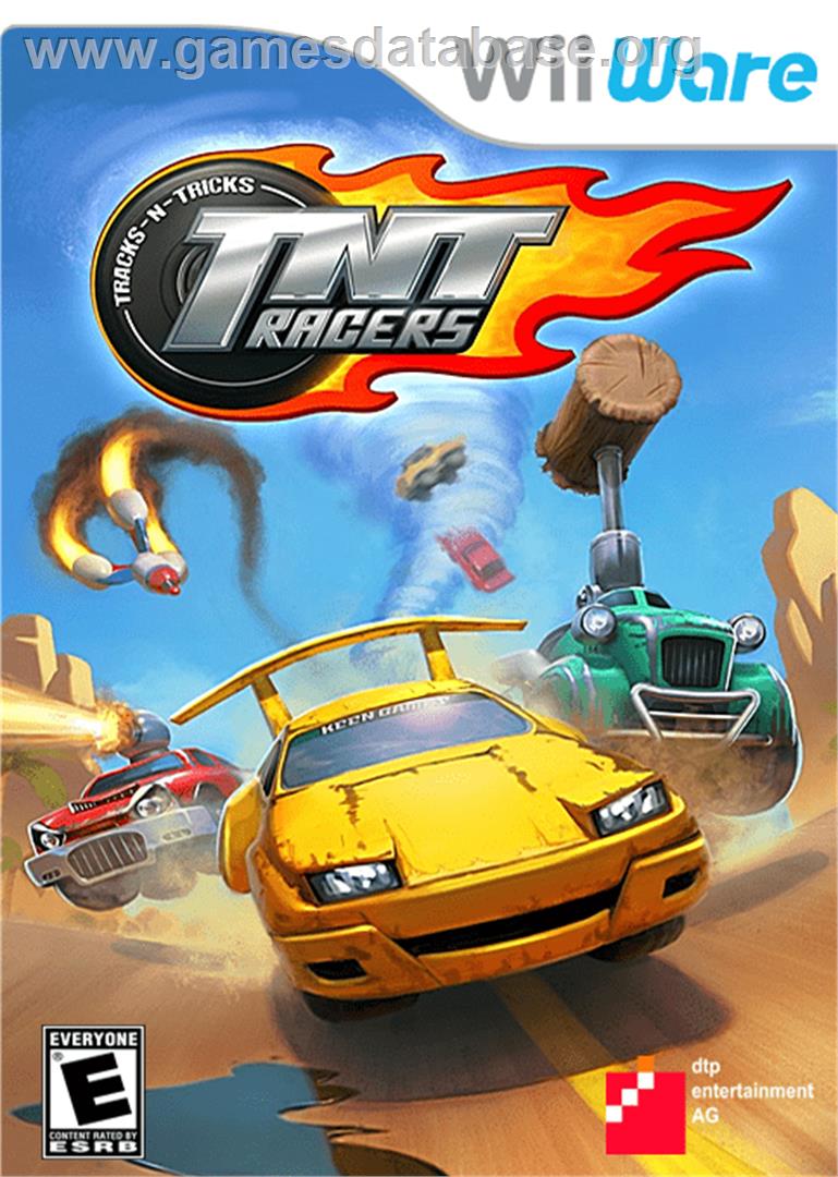 TNT Racers - Nintendo WiiWare - Artwork - Box