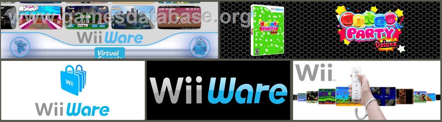 Bingo Party Deluxe - Nintendo WiiWare - Artwork - Marquee
