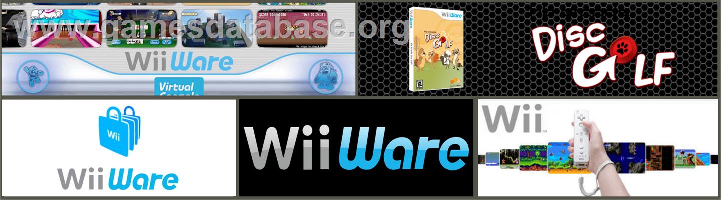 HB Arcade Disc Golf - Nintendo WiiWare - Artwork - Marquee