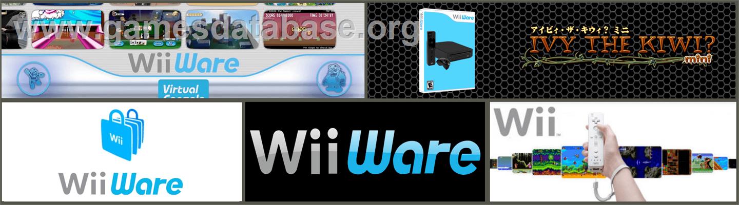Ivy the Kiwi - Mini - Nintendo WiiWare - Artwork - Marquee