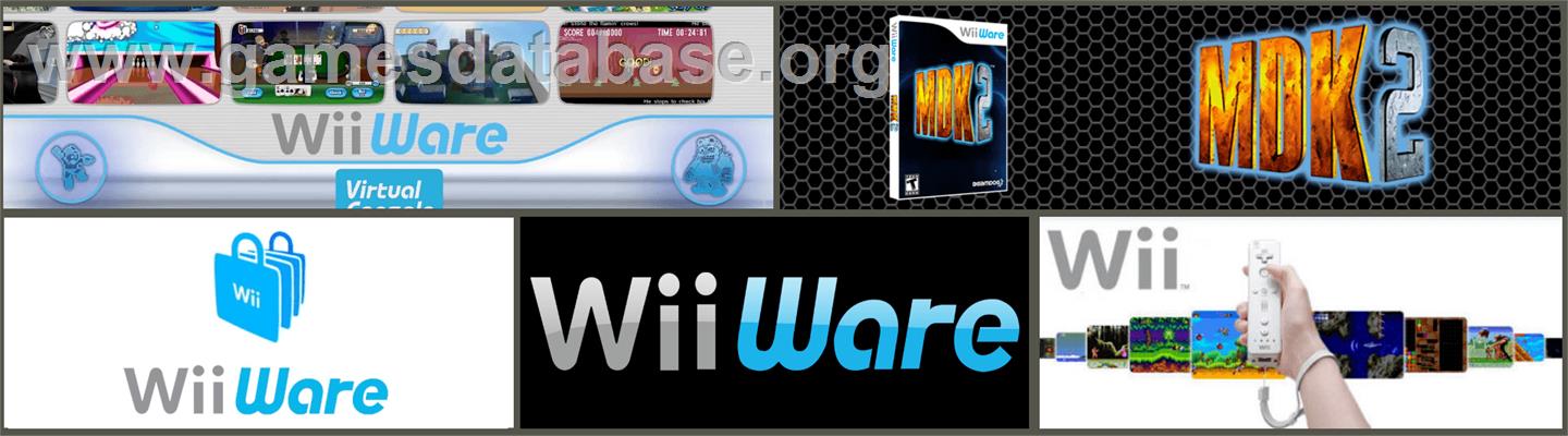 MDK2 - Nintendo WiiWare - Artwork - Marquee