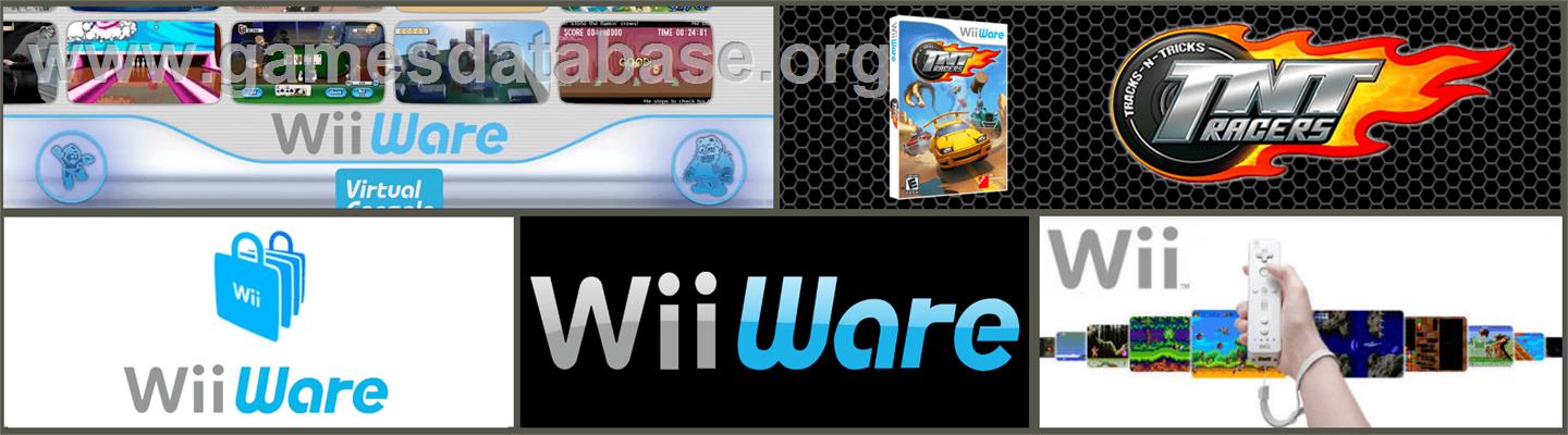 TNT Racers - Nintendo WiiWare - Artwork - Marquee