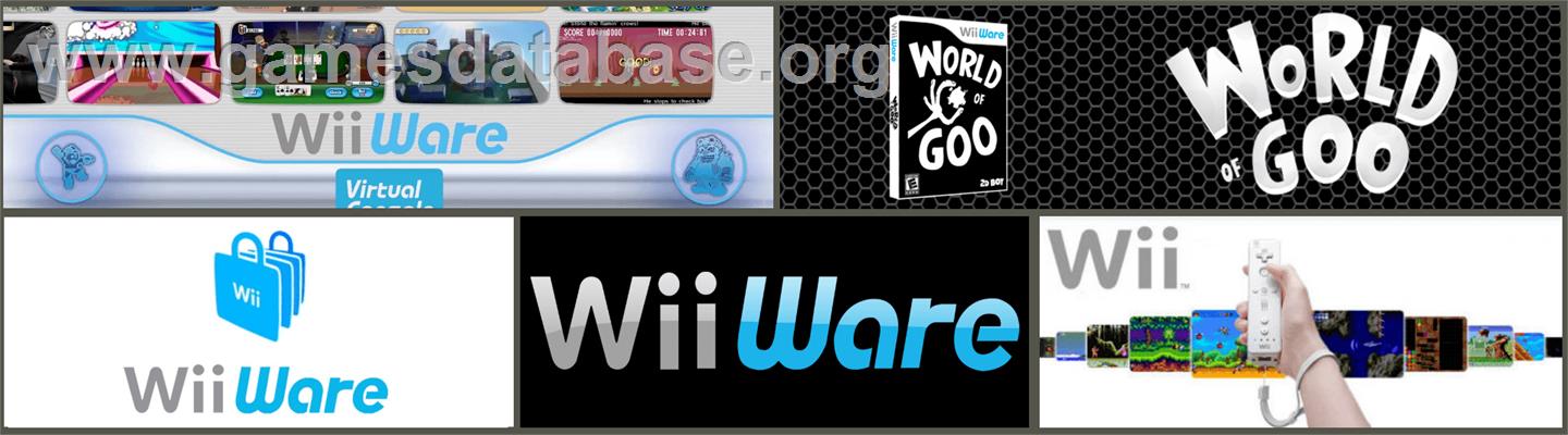 World of Goo - Nintendo WiiWare - Artwork - Marquee