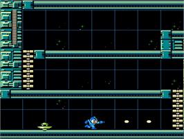 In game image of Mega Man 9 on the Nintendo WiiWare.
