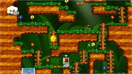 In game image of Toki Tori on the Nintendo WiiWare.