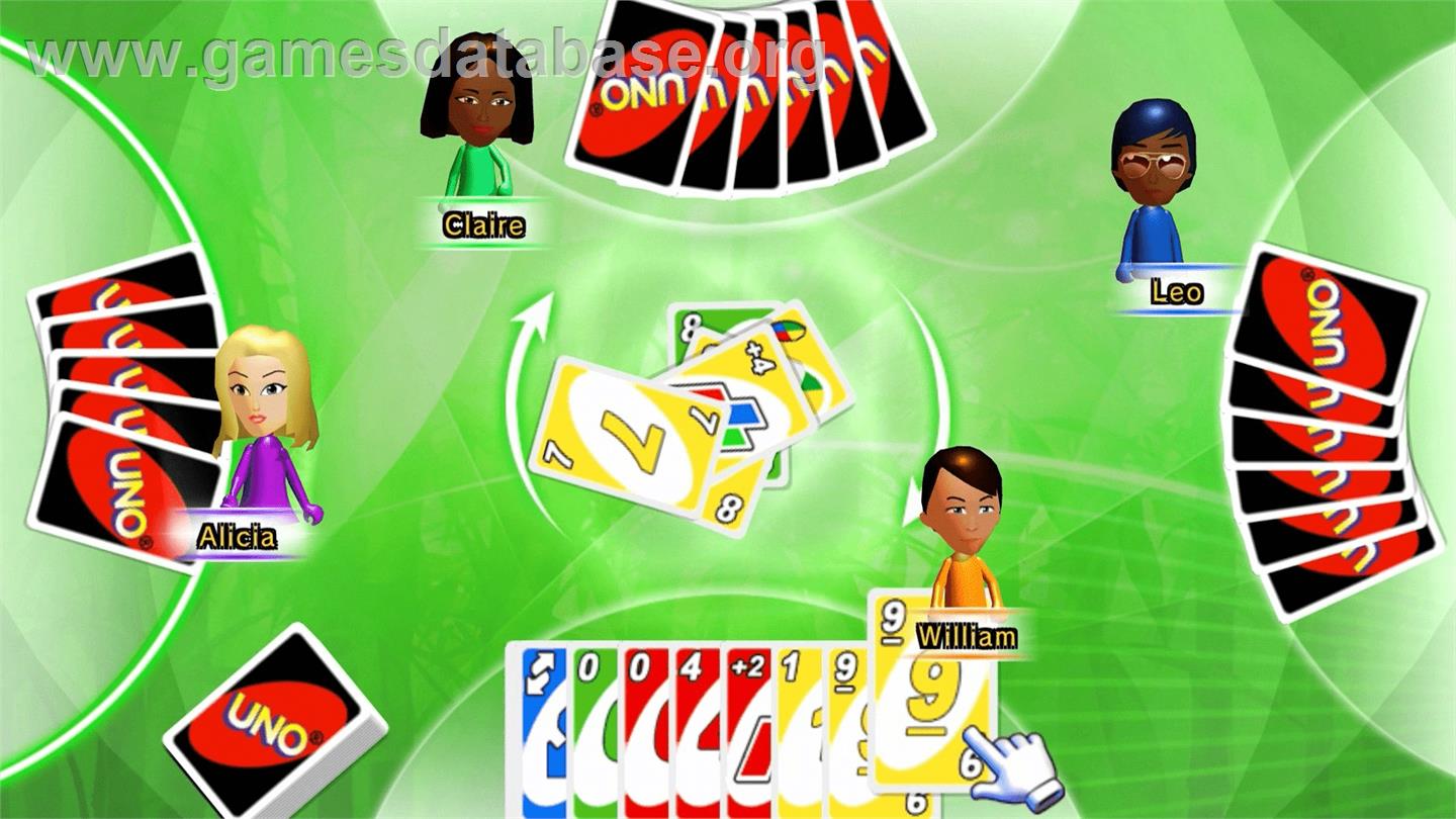 UNO - Nintendo WiiWare - Artwork - In Game