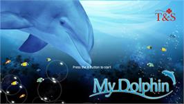 Title screen of My Dolphin on the Nintendo WiiWare.