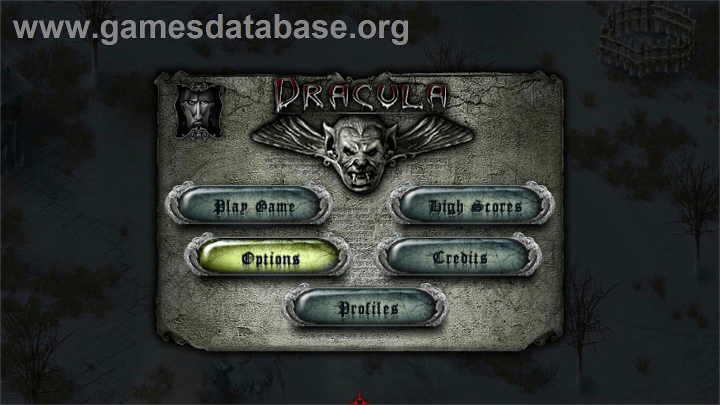 Dracula - Undead Awakening - Nintendo WiiWare - Artwork - Title Screen