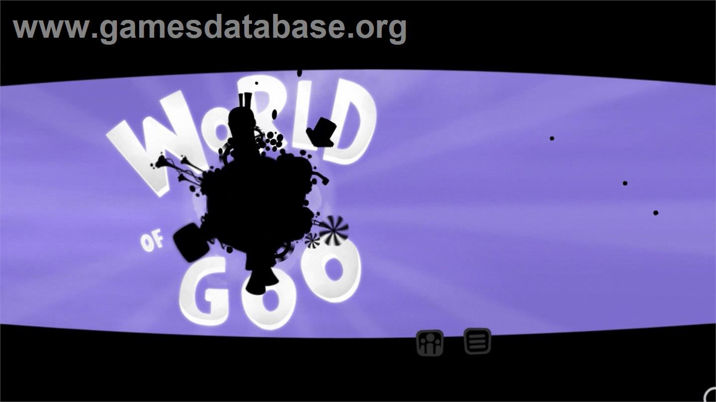 World of Goo - Nintendo WiiWare - Artwork - Title Screen