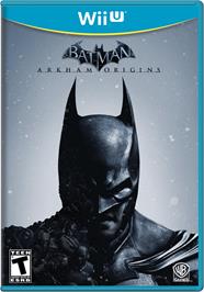 Box cover for Batman - Arkham Origins on the Nintendo Wii U.