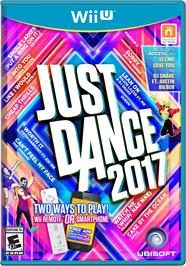 Box cover for Just Dance 2017 on the Nintendo Wii U.