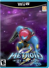 Box cover for Metroid Fusion on the Nintendo Wii U.