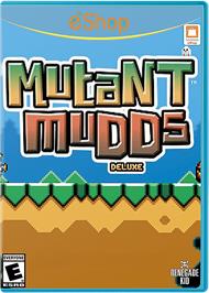 Box cover for Mutant Mudds Deluxe on the Nintendo Wii U.