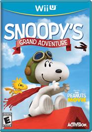Box cover for Peanuts Movie - Snoopy's Grand Adventure, The on the Nintendo Wii U.