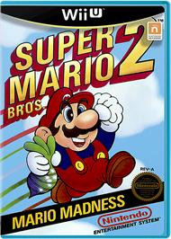 Box cover for Super Mario Bros. 2 on the Nintendo Wii U.